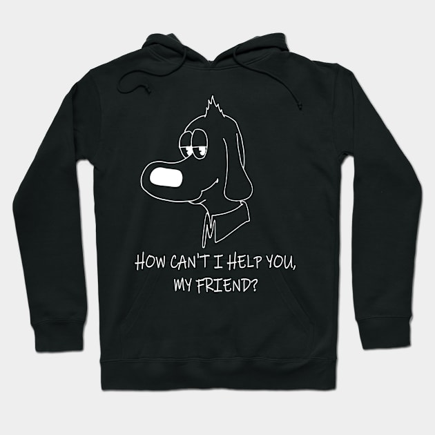 Unhelpful Doggo Hoodie by sillyindustries